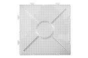 Kreatywne gry - Creativ Company - Iron-on bead board Clear Square 15x15cm 2 pcs. - 75309