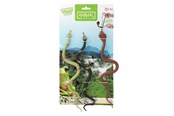 Figurki - Toi-Toys Lifelike Snakes Stretchable 3pcs. - 37855A