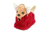 Plusz - Toi-Toys Dog Plush Chihuahua Handbag Red - 75261Z