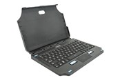 Klawiatura - Gamber-Johnson LLC Gamber-Johnson 2-in-1 - keyboard and folio case (case)- with touchpad mouse buttons - Etui z klawiaturą - Angielski (UK) - Czarny - 7160-1869-01