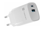 Telefon - Adapter i Ładowarka - Natec Ribera power adapter - GaN - USB 24 pin USB-C - 30 Watt - NUC-2140
