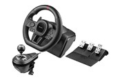 Akcesoria dla graczy - Tracer SimRacer - wheel pedals and gear shift lever set - wired - Wired Steering wheel & Pedal set - Sony PlayStation 4 - TRAJOY47345