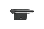 Lampy - EGLO Porrassa Solar Wall with Sensor L155 800LM 2000MAH Black - 48944