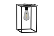 Lampy - EGLO Solar Table Lamp H260 600MA 8LM Black - 48946
