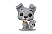 Drobiazgi - Funko! - Pop! Disney: Lady and the Tramp - Tramp with Puppy 10cm - Figurka - 83569