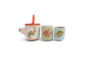 Zabawki dla niemowlat - Filibabba Neoprene bath toys - Dino activity cups - FI-03645