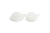 Akcesoria dla niemowlat - Filibabba Set of 2 silicone mini snack boxes – Christian the Whale – Confetti - FI-03764