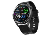 Smartwatch, zegarek i opaska sportowa - Tracer SM8V ONYX smart watch with strap - black - TRAFON47304
