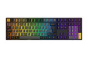 Klawiatura - Akkogear 5108B Black/Gold - V3 Blue Pro Switch - Klawiatura gamingowa - Universal - Czarny - 6925758630108
