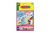 Kreatywne gry - SES Creative Colour with Water Fantasy Colouring Book - S00133