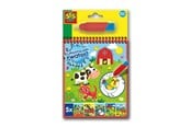 Kreatywne gry - SES Creative Colour with Water Farm Colouring Book - S00132