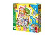 Zabawki dla niemowlat - SES Creative My First Poster with Stickers - 14476