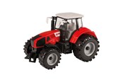 Samochody i pojazdy - Toi-Toys - Tractor with Friction Red 19cm - 28510A