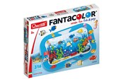 Zabawki dla niemowlat - Quercetti - Ocean Fun Fish & Pegs Insert Mosaic 316 pcs. - 0969