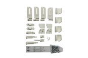 Akcesoria dla niemowlat - BabyDan Fittings for Elin/Flexi Fit Safety Gates wood white - 100454