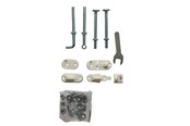 Akcesoria dla niemowlat - BabyDan Fittings for MultiDan / Lena Safety Gate Wood White - 300353