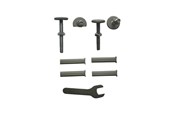 Akcesoria dla niemowlat - BabyDan Fittings for Avantgarde/ Asta/ Premier Safety Gates White - 300538