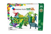 Klocki konstrukcyjne - Magna-Tiles Dino World XL 50 pcs set - 90228