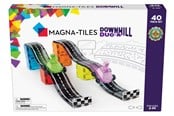 Klocki konstrukcyjne - Magna-Tiles Downhill Duo 40-Piece Set - 90233