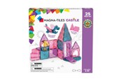 Klocki konstrukcyjne - Magna-Tiles Castle 25-Piece Magnetic Construction Set - 90290