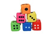 Plusz - Jono Toys Dice Plush 7cm - 11048