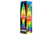 Lampa dziecieca - Lava Lamp 37cm White/Tri-colour Rainbow Base - 605907