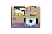 Zabawki dla niemowląt - Green Toys - Stack and Sort Train 12 pcs. - GTTNSS1460