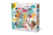 Zabawki dla niemowlat - SES Creative Tiny Talents Bath Safari Animals - 13097