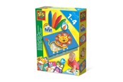 Zabawki dla niemowląt - SES Creative My First Crayons - Animal cards - 14404