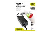 Ładowarka do laptopa - PORT Designs PORT - power adapter - 65 Watt - 900093-ACTO