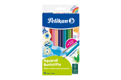 Materiały hobbystyczne - Pelikan Aquarell-Buntstifte Set inkl. Haarpinsel 12 Farben - 100401599