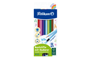 Materiały hobbystyczne - Pelikan 12 Col. Pencils erasable hexa.FSC - 100401600