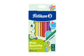 Materialy hobbystyczne - Pelikan 12 col.pencils.triangular.thick BSD12DN - 100401616