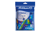 Materialy hobbystyczne - Pelikan Colouring-Set Combinopad + 12 colour pencils - 100401666