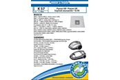Worek do odkurzacza - hanestroem Vacuum Cleaner Bags K57 - 5 pcs - K57