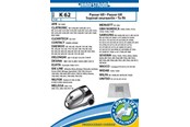 Worek do odkurzacza - hanestroem Vacuum Cleaner Bags K62 - 5 pcs - K62