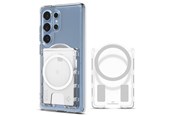 Telefon - Inne akcesoria - Spigen Ultra Hybrid Wallet MagSafe+ - crystal clear - Samsung Galaxy S25 Series - AFA09207
