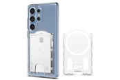 Telefon - Inne akcesoria - Spigen Ultra Hybrid Wallet MagSafe - crystal clear - Samsung Galaxy S25 Series - AFA09206
