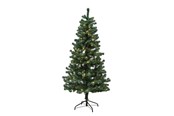 Dekoracje - NORDIC WINTER Christmas tree artificial PVC - 200X106 cm - "ALEX" Class B - 780-117
