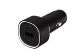 Telefon - Adapter i Ładowarka - Vivanco Super fast 60W Car charger 2xUSB-C 30W/USB-A 18W - 64341