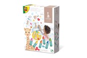 Zabawki dla niemowlat - SES Creative Sophie La Girafe Bath Chalk with Shapes - 14498