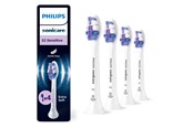 Szczoteczka elektryczna do zebów - Philips Akcesoria Sonicare S2 Sensitive - white - 4 pcs - HX6054/87