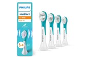 Szczoteczka elektryczna do zębów - Philips Akcesoria Sonicare For Kids - White - 4 pcs - HX6034/90
