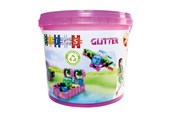 Klocki konstrukcyjne - Clics Building Blocks - Glitter Construction Set 8in1 - CB180
