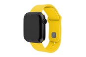 Smartwatch - akcesoria - FIXED Silicone Sporty Strap SET Apple Watch 38/40/41mm Yellow - FIXSST2-436-YL