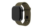 Smartwatch - akcesoria - FIXED Silicone Sporty Strap SET Apple Watch 38/40/41mm Olive - FIXSST2-436-OL