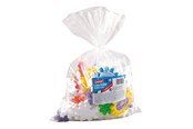 Klocki konstrukcyjne - Quercetti - XXL Bulk Pack Kaleido Gears 110pcs - 02355