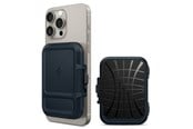 Telefon - Inne akcesoria - Spigen iPhone Lock Fit MagSafe Wallet - metal slate - AFA08526