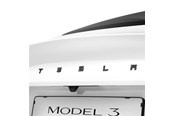 Gadzety - Spigen Tesla Rear Emblem Logo Full Cover - black - Tesla Model 3 2024 - ACP08549