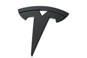 Gadzety - Spigen Tesla Front Emblem Logo Full Cover - black - Tesla Model 3 2024 - ACP08547